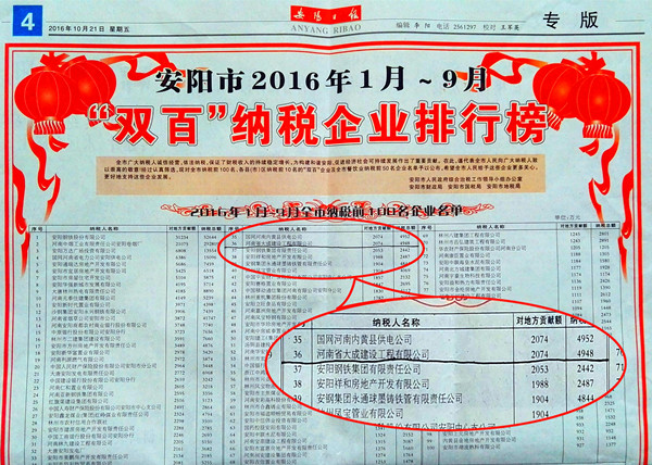 1479114140133738.jpg 安陽市2016年1月~9月雙百納稅企業(yè)排行榜揭曉.jpg